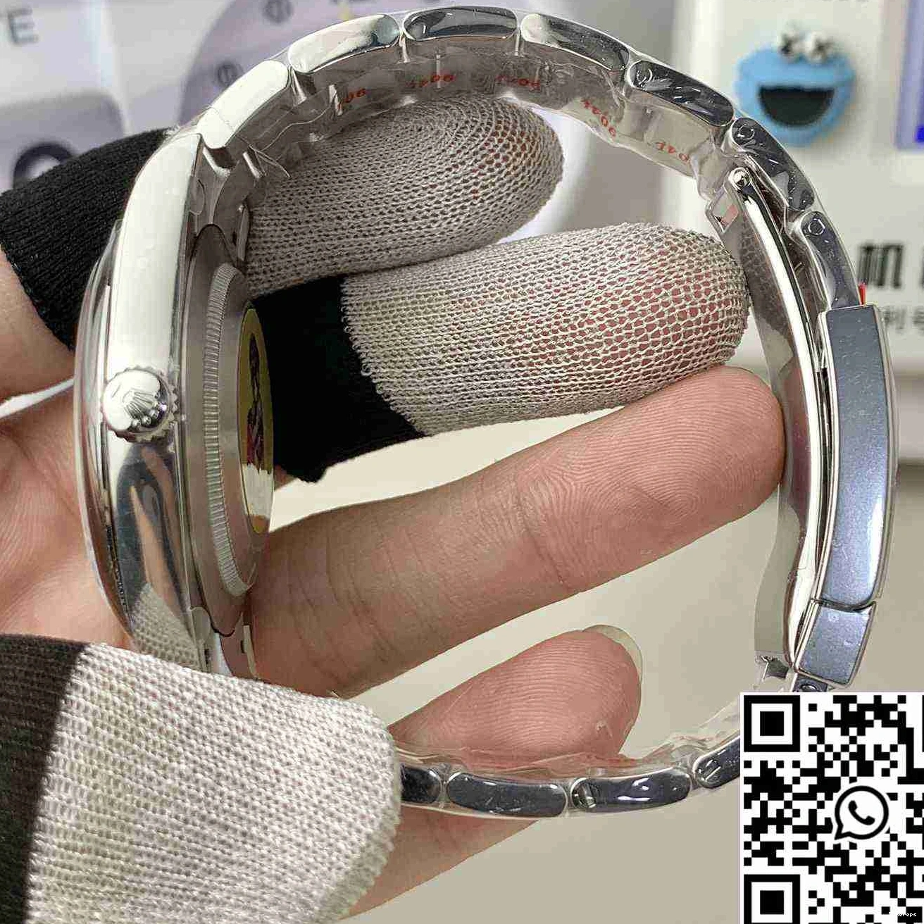 Dial Rolex Green M124300-0005 Factory Clean 41MM Oyster Perpetual 0324